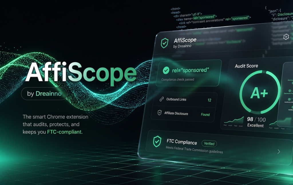 AffiScope Pro — rel='sponsored' & FTC Guard