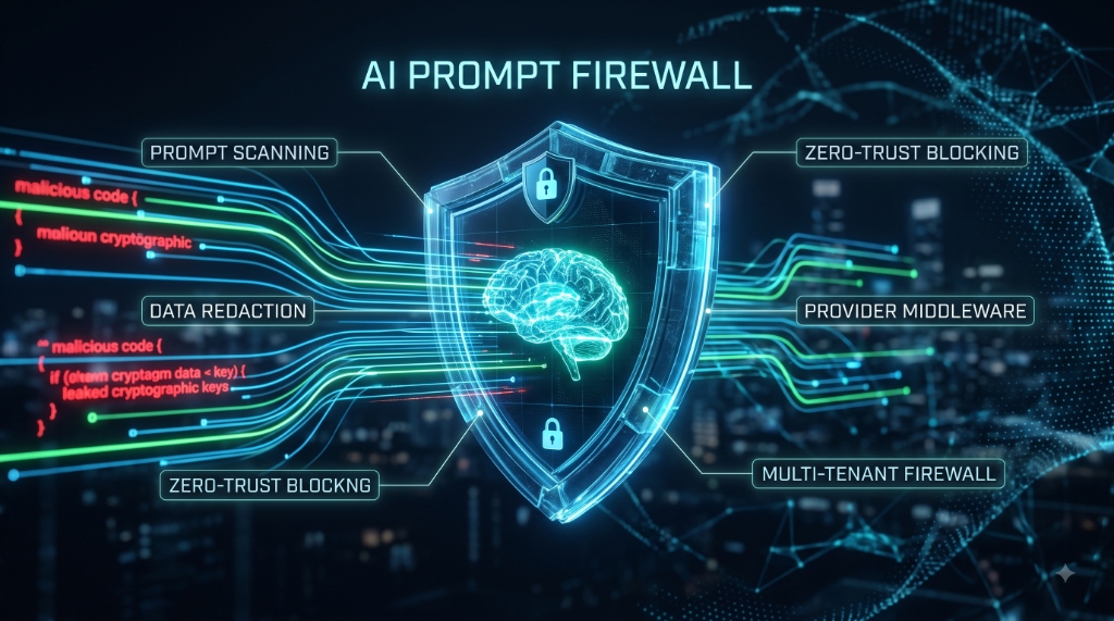 AI Prompt Firewall — Zero-Trust Architecture